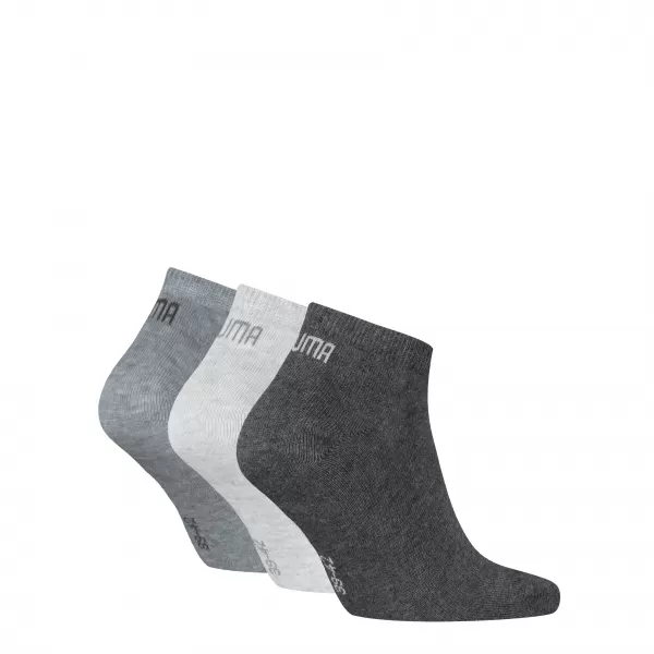  Socken PUMA UNISEX SNEAKER PLAIN 3P 93862416 ANTHRAZIT/L MELGRAU/M MELGRAU 