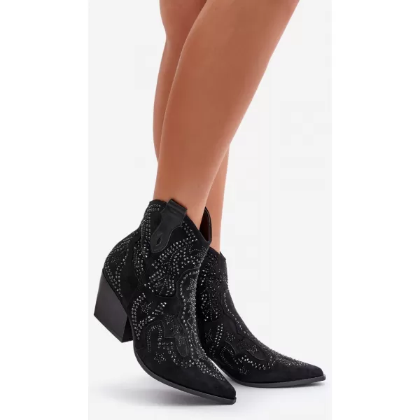  Damenschuhe mit Absatz BOTO 9676A SCHWARZ 