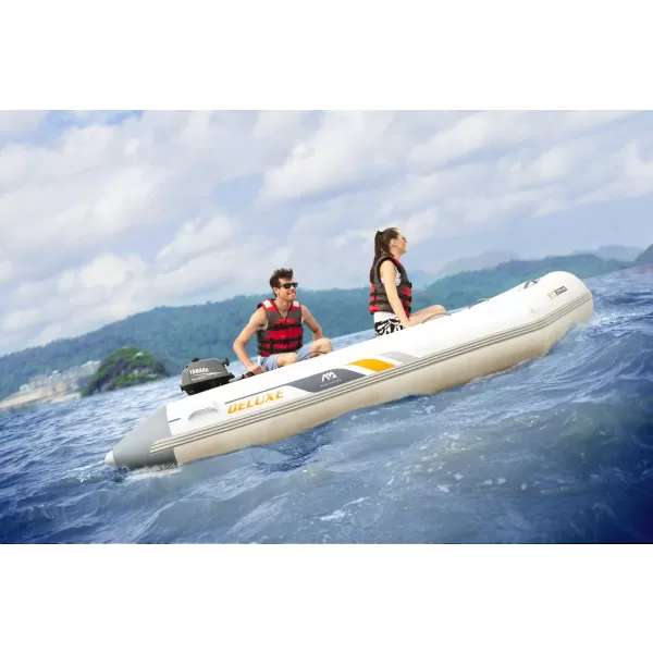  Boot AQUA MARINA A-DeLuxe 3,3 Alu Deck GRAU 