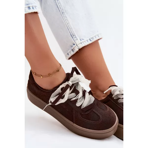  Damen-Sneaker BIG STAR SHOES UU274004 BRAUN 