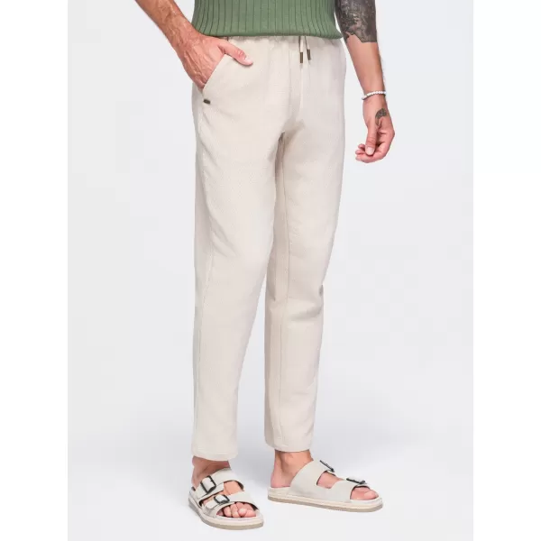  Herrenhosen OMBRE OM-PACP-0310 CREMEFARBEN 