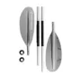 Paddeln SPINERA Kayak Classic Alu 4D GRAU