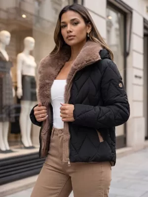 Damenjacke DSTREET TY6083 SCHWARZ