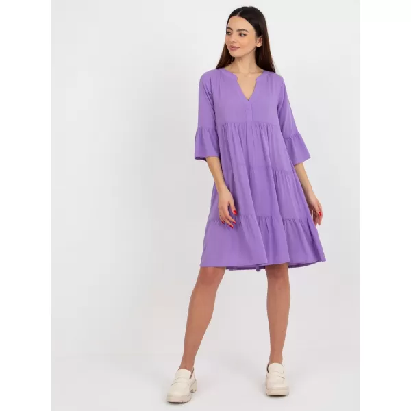  Kleid SUBLEVEL D73761M30214B VIOLETT 