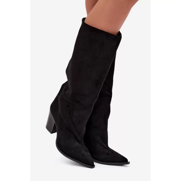  Damenstiefel BOTO 2576A SCHWARZ 