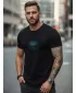 Herren-T-Shirt DSTREET NX0092R SCHWARZ