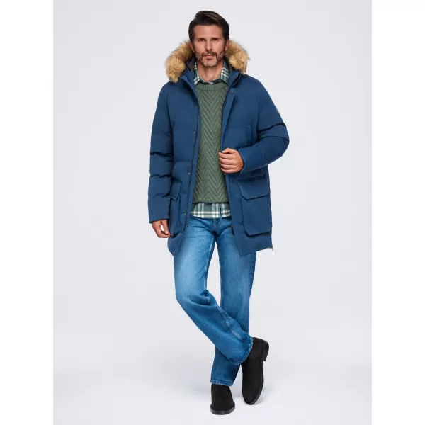  Herrenparka OMBRE OM-JALJ-0310 MARINEBLAU 
