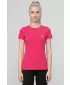Funktions-T-Shirt für Damen 4F WAW25TFTSF1527 DUNKELROSA