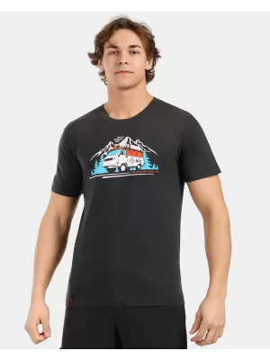 Herren-T-Shirt KILPI VIBE-M 1M0373KI SCHWARZ