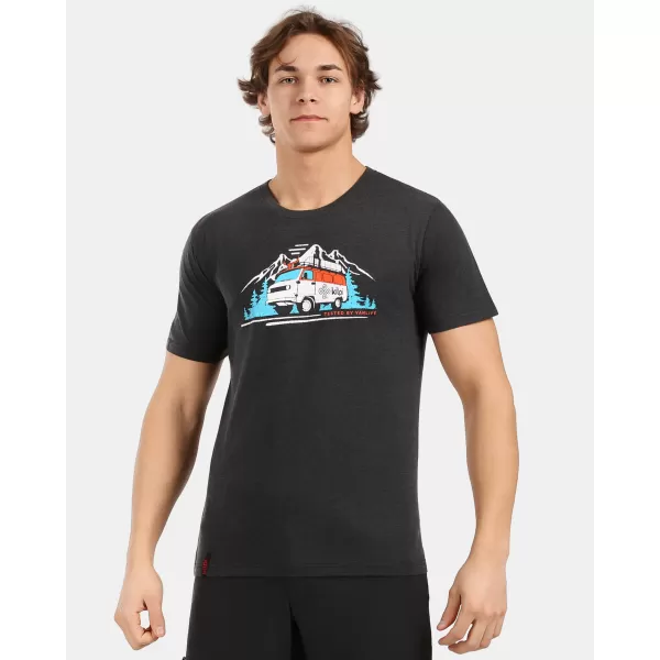  Herren-T-Shirt KILPI VIBE-M 1M0373KI SCHWARZ 