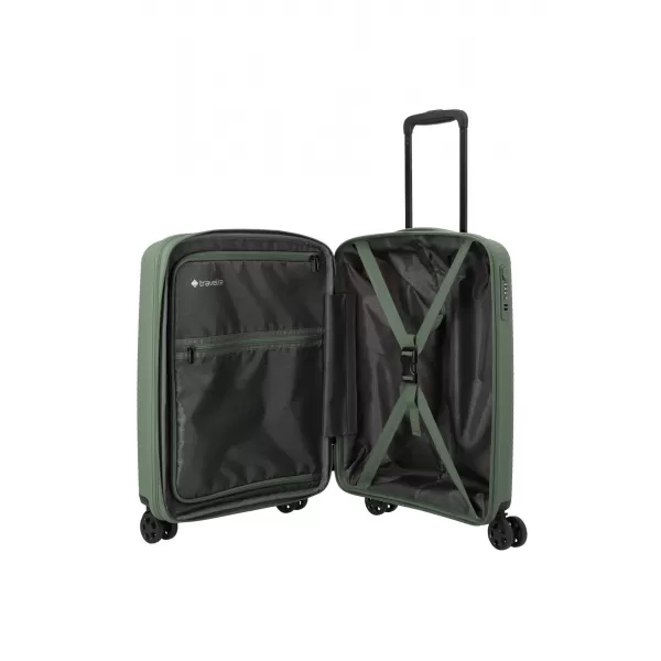  Koffer TRAVELITE AIR STRIPE 4W S EXP GRÜN 