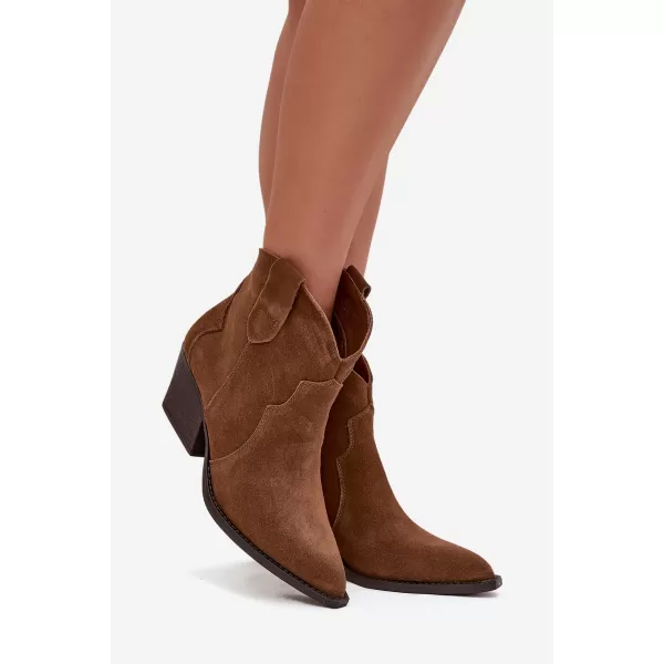  Cowboystiefel für Damen BOTO NC1338/6338 KAMEL 
