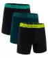 Herren-Boxershorts UNDER ARMOUR M PERF COTTON 6IN (3KS) 1383889-007 SCHWARZ