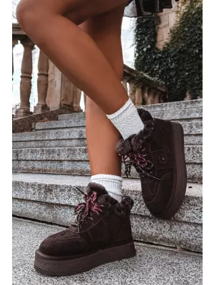 Schneemänner für Frauen BIG STAR SHOES UU274312 SCHOKOLADE