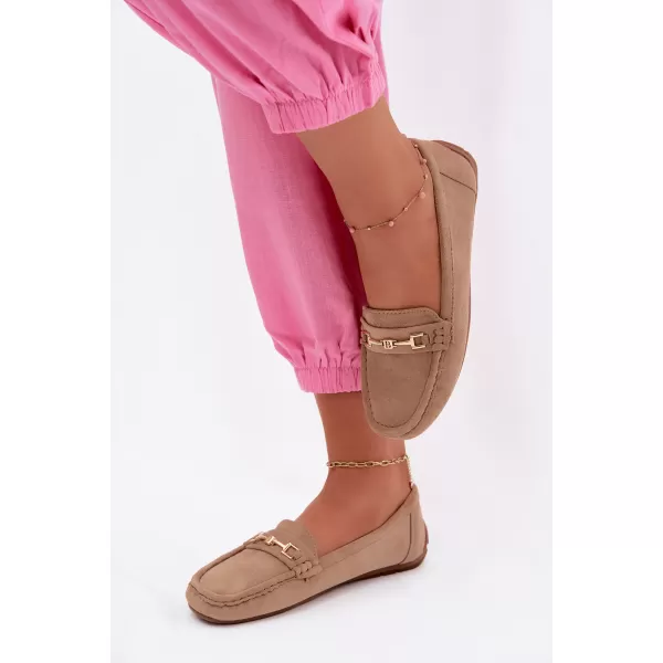  Damenmokassins BOTO FT247 KHAKI 