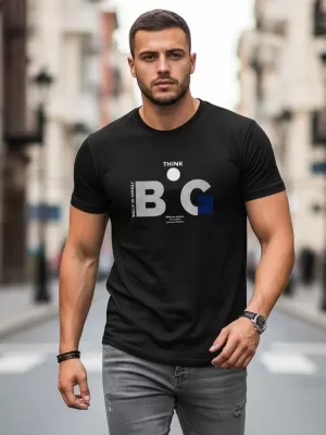 Herren-T-Shirt DSTREET NX0155R-BK SCHWARZ