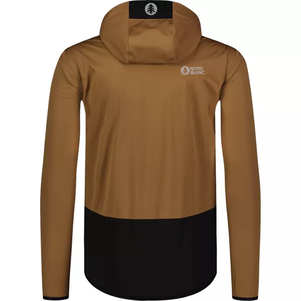  Wasserdichte Softshelljacke für Herren NORDBLANC EXPEDITIOUS NBSSM8323 BRAUN 