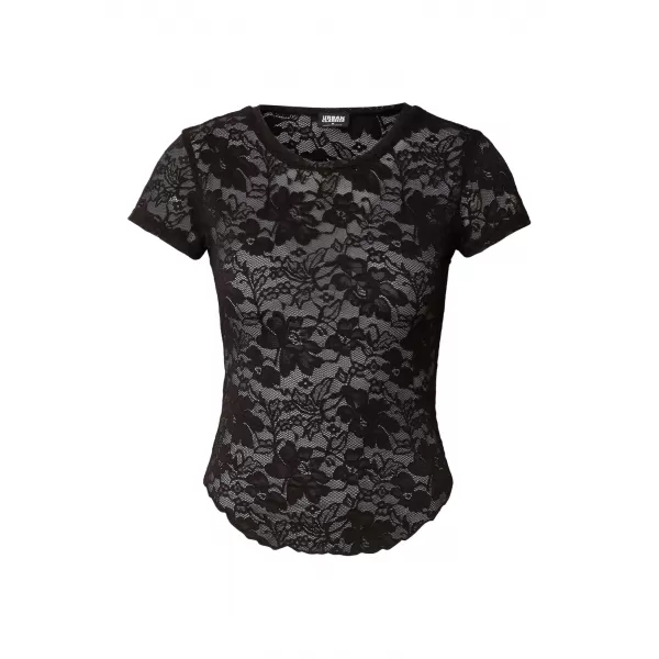  Damen-T-Shirt URBAN CLASSICS TB8385-00007 SCHWARZ 