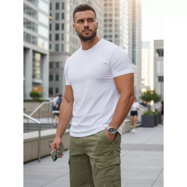  Herren-T-Shirt DSTREET RX5674 WEIß 