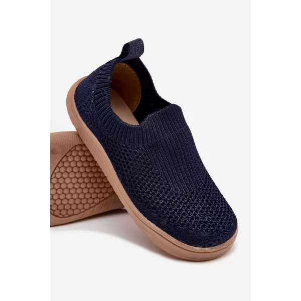  Kinderschuhe MILAMI BF-KNIT/66 BLAU 