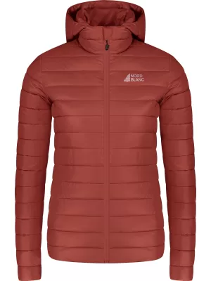 Steppjacke für Damen NORDBLANC NIMBUS WJL8395 BRAUN