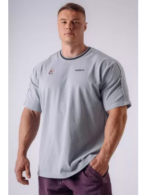 Herren-T-Shirts NEBBIA OLYMPIA MUSCLE COVER 942 HELLGRAU