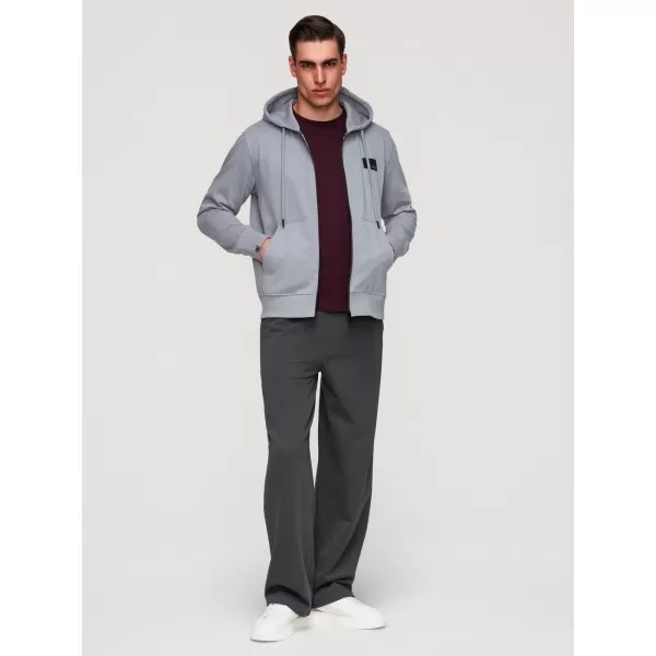  Herren-Sweatshirt OMBRE OM-SSZP-0256 GRAU 
