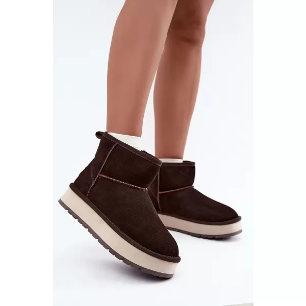  Damenschuhe BIG STAR SHOES UU274693 BRAUN/BEIGE 