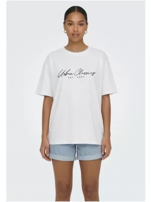 Damen-T-Shirt URBAN CLASSICS TB8752 WEIß