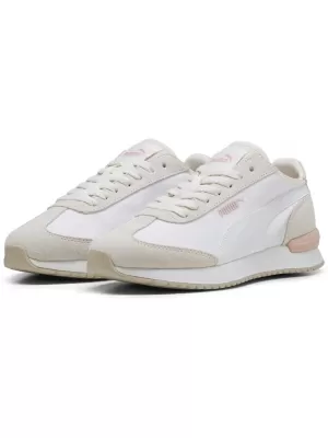 Turnschuhe PUMA R78 WIND NYLON 400694-04 WHITE/ WEIß/PUMAWEIß/WÜSTENSTAUB