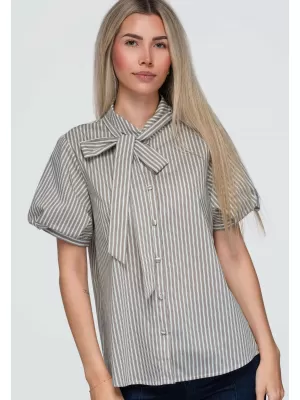 Damenhemd OMBRE OW-SH-E0067 BEIGE
