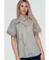 Damenhemd OMBRE OW-SH-E0067 BEIGE
