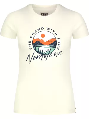 Damen-T-Shirt NORDBLANC STARLIGHT NBSLT8176 WEIß