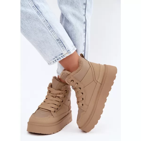  Schneemänner für Frauen BIG STAR SHOES UU274166 BEIGE 