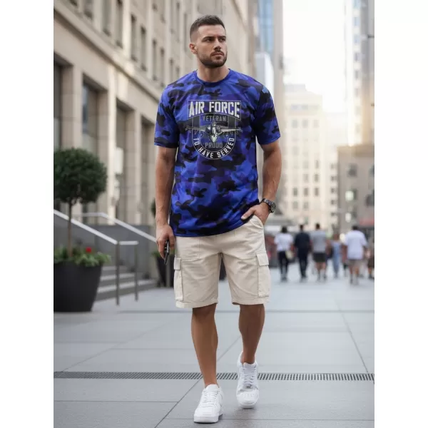  Herren-T-Shirt DSTREET NX2001R-RB-M BLAU 