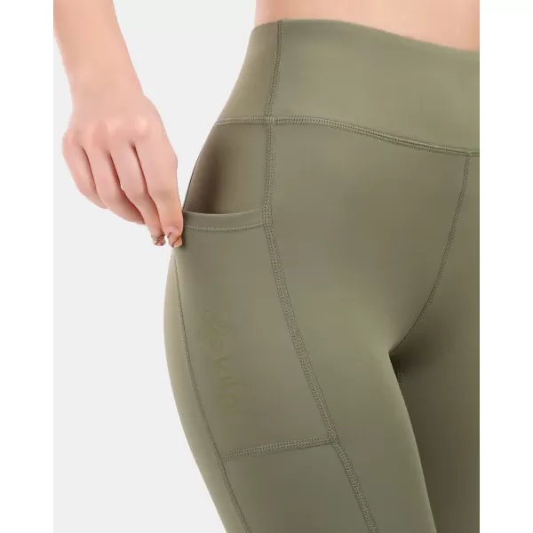  Leggings für Damen KILPI TENIA-W 1L0420KI GRÜN 