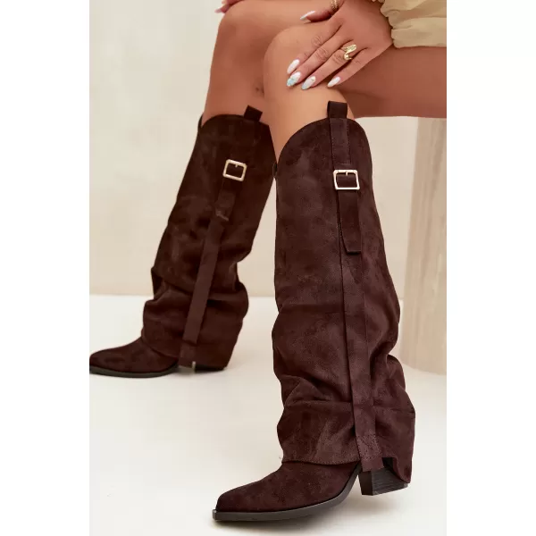  Damenstiefel BOTO 7699A BRAUN 