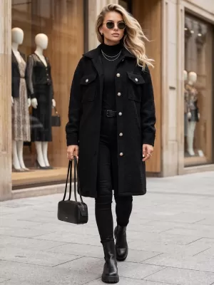 Damenmantel DSTREET NY0801 SCHWARZ