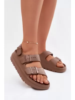 Damensandalen BIG STAR SHOES TT274A035 BRAUN/BEIGE