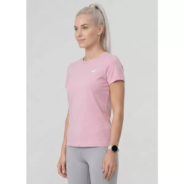  Damen-T-Shirt 4F WMM00TTSHF3306 HELLROSA 