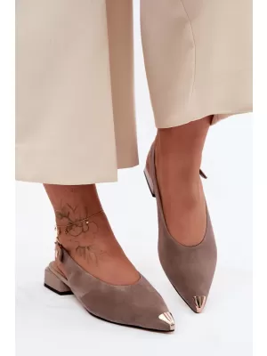 Damensandalen D&A CR61-3050 BEIGE