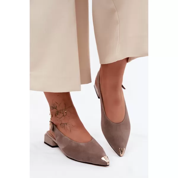  Damensandalen D&A CR61-3050 BEIGE 