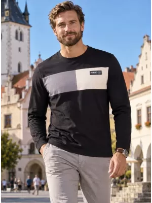 Herren-T-Shirt ALTISPORT IVAS SCHWARZ
