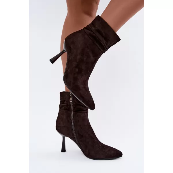  Damenstiefel D&A JC562-1049 KAFFEE 