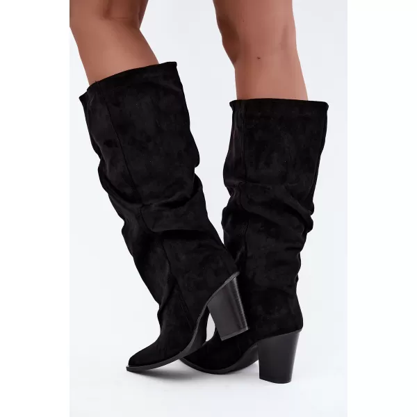  Damenstiefel BOTO 2598A-1 SCHWARZ MATT 