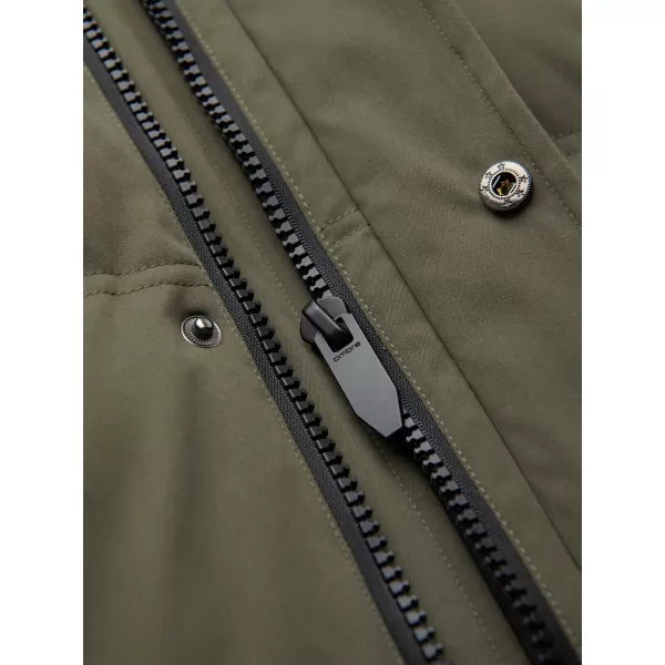  Herrenparka OMBRE OM-JALJ-0310 DUNKLES OLIV 