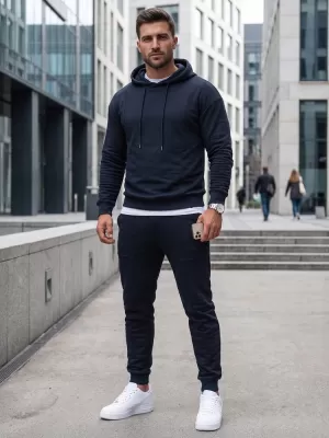 Herren-Set DSTREET AX0674 DUNKELBLAU