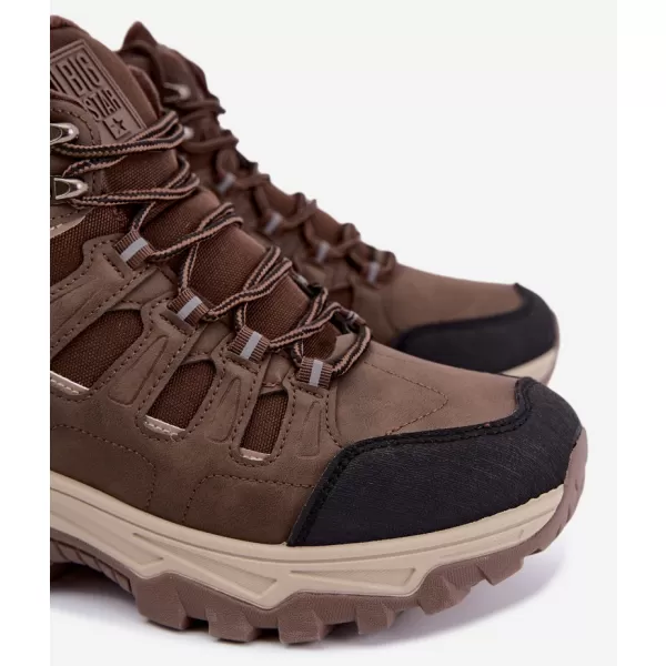  Herrenschuhe BIG STAR SHOES UU174316 BRAUNE/BEIGE SCHATTEN 