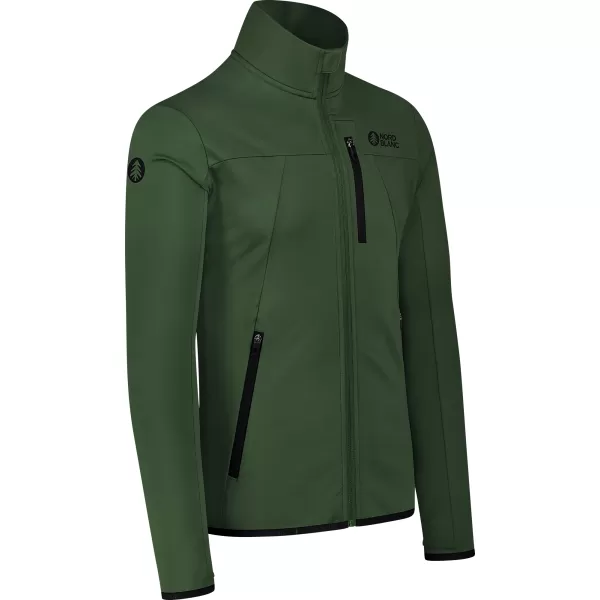  Powerfleece-Sweatshirt für Herren NORDBLANC MORASS NBSFM8335 GRÜN 