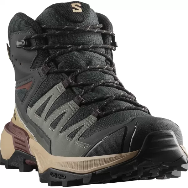  Herrenschuhe SALOMON X ULTRA 360 MID GORE-TEX L47743300 PHANTOM/DESSERTBRÄUNE/RUM-ROSINE 